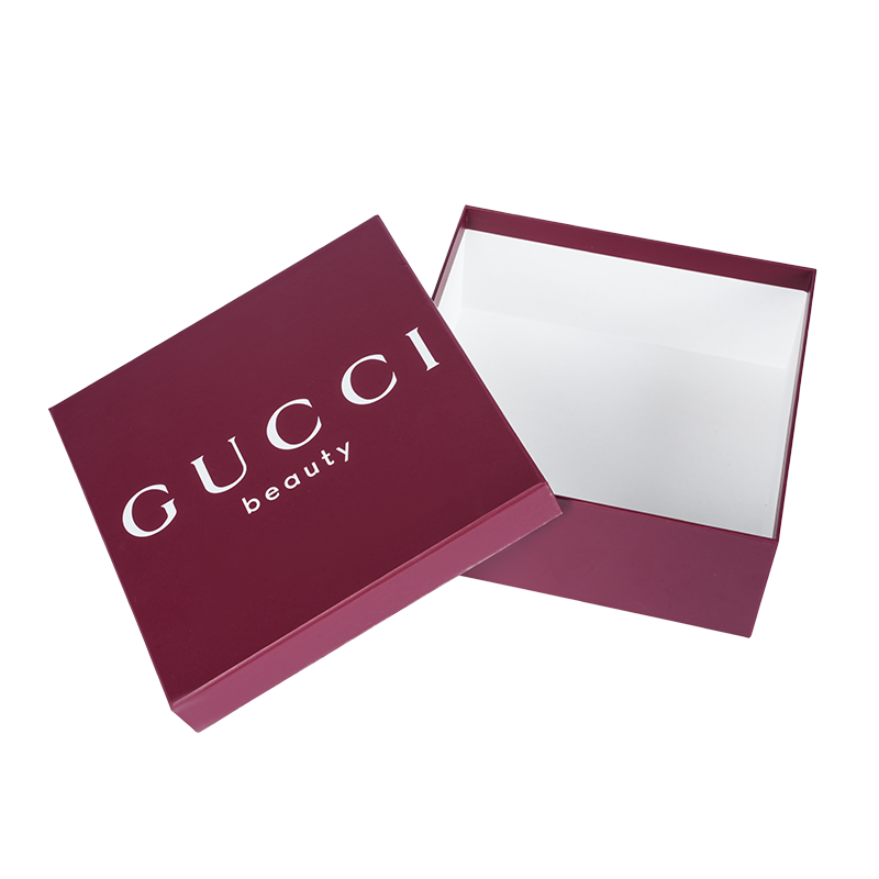 Drawer-style offset printed paper box for skincare packaging