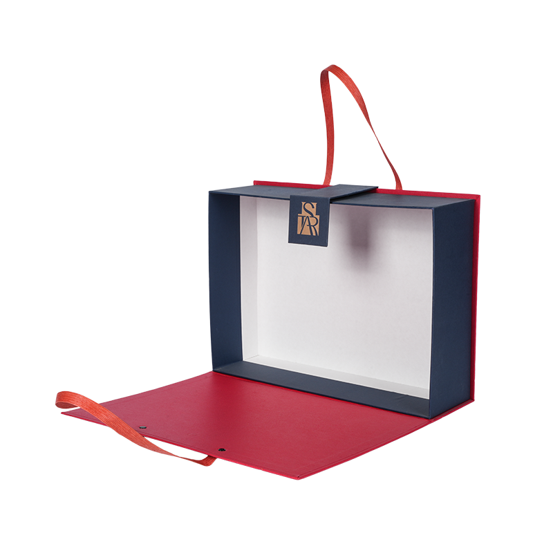 Anti-fouling and moisture-proof laminated book-shaped paper boxes for home textile packaging