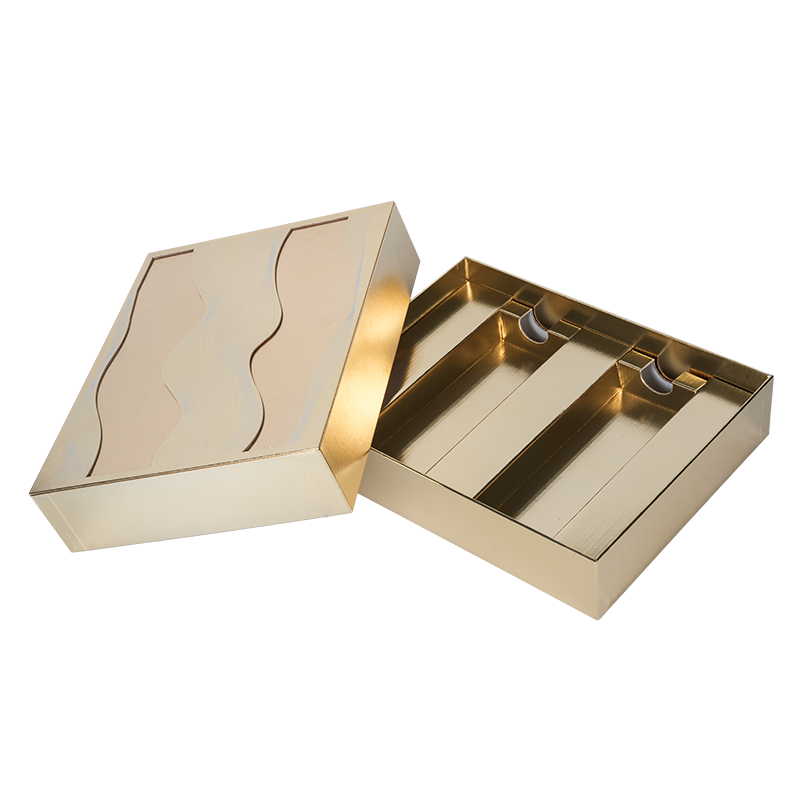 Rigid double-door edible oil gift box