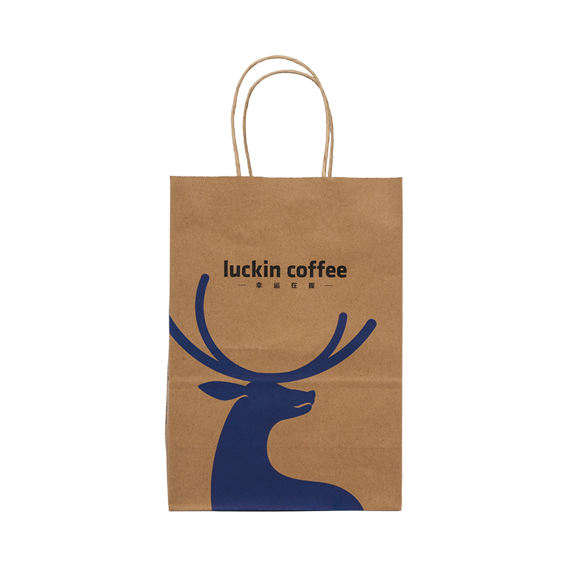 Semi-rigid kraft paper takeaway box