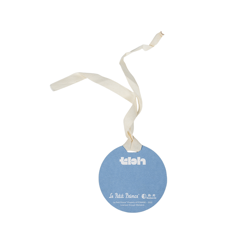 Double-layer white cardboard hang tags for garment packaging