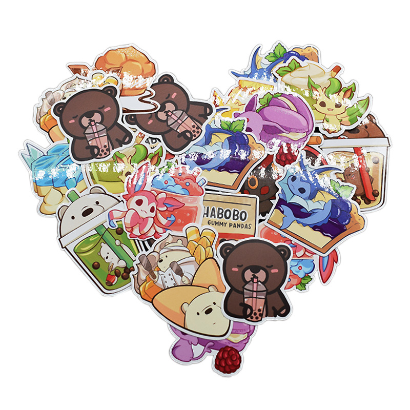 Coated paper adhesive label