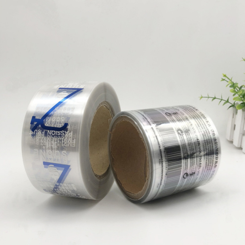 Matte foil embossed wine bottle label