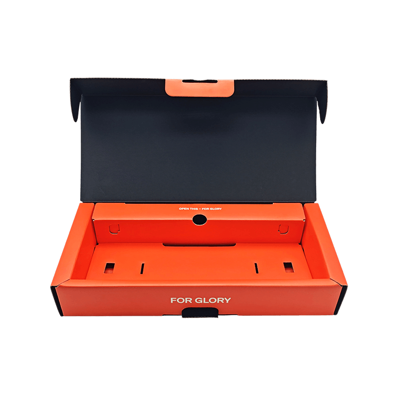 Corrugated color box with laminated paper for 3C digital keyboards